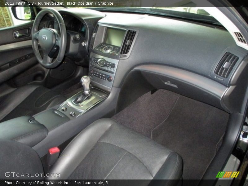 Black Obsidian / Graphite 2013 Infiniti G 37 Journey Sedan