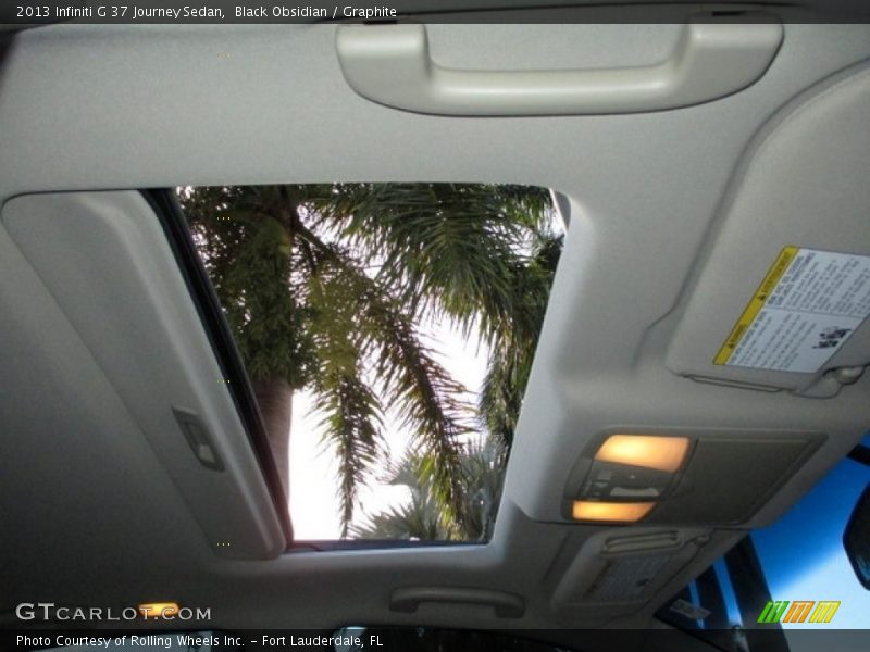 Black Obsidian / Graphite 2013 Infiniti G 37 Journey Sedan