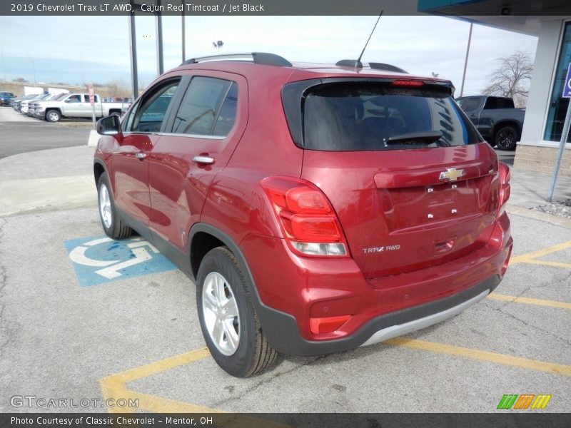 Cajun Red Tintcoat / Jet Black 2019 Chevrolet Trax LT AWD