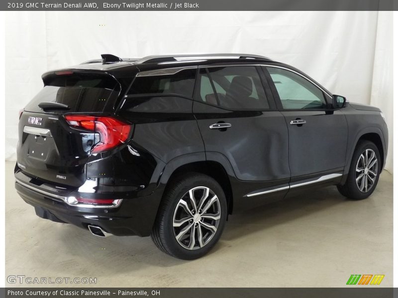 Ebony Twilight Metallic / Jet Black 2019 GMC Terrain Denali AWD