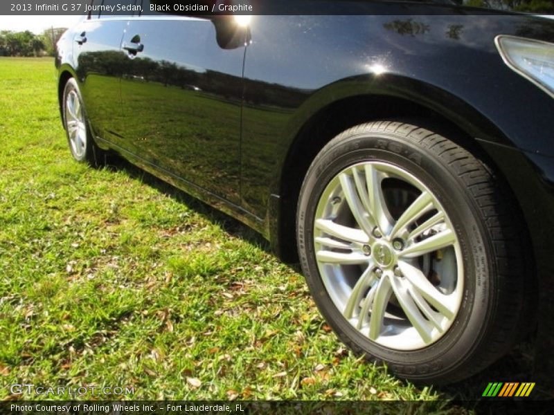Black Obsidian / Graphite 2013 Infiniti G 37 Journey Sedan