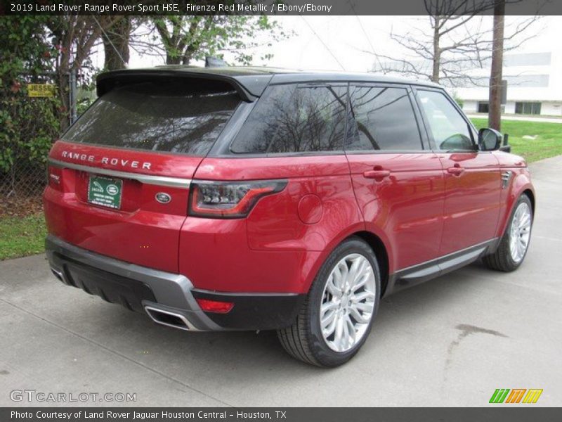 Firenze Red Metallic / Ebony/Ebony 2019 Land Rover Range Rover Sport HSE