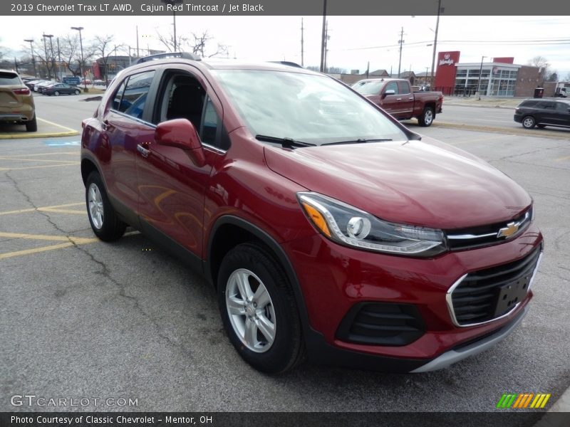 Cajun Red Tintcoat / Jet Black 2019 Chevrolet Trax LT AWD