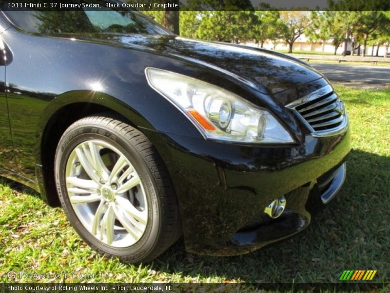 Black Obsidian / Graphite 2013 Infiniti G 37 Journey Sedan