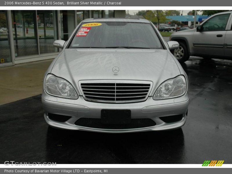 Brilliant Silver Metallic / Charcoal 2006 Mercedes-Benz S 430 Sedan