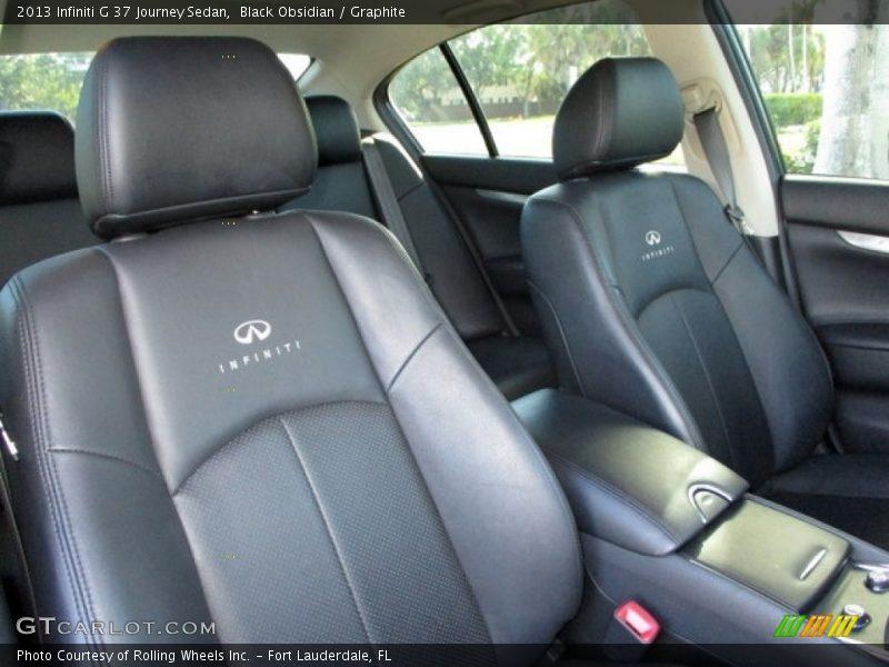 Black Obsidian / Graphite 2013 Infiniti G 37 Journey Sedan