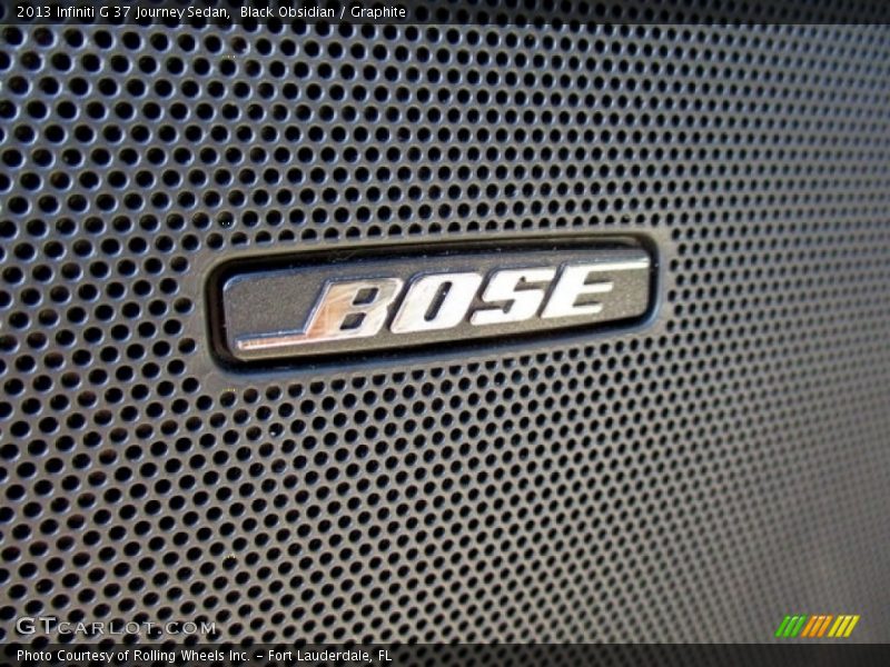 Black Obsidian / Graphite 2013 Infiniti G 37 Journey Sedan