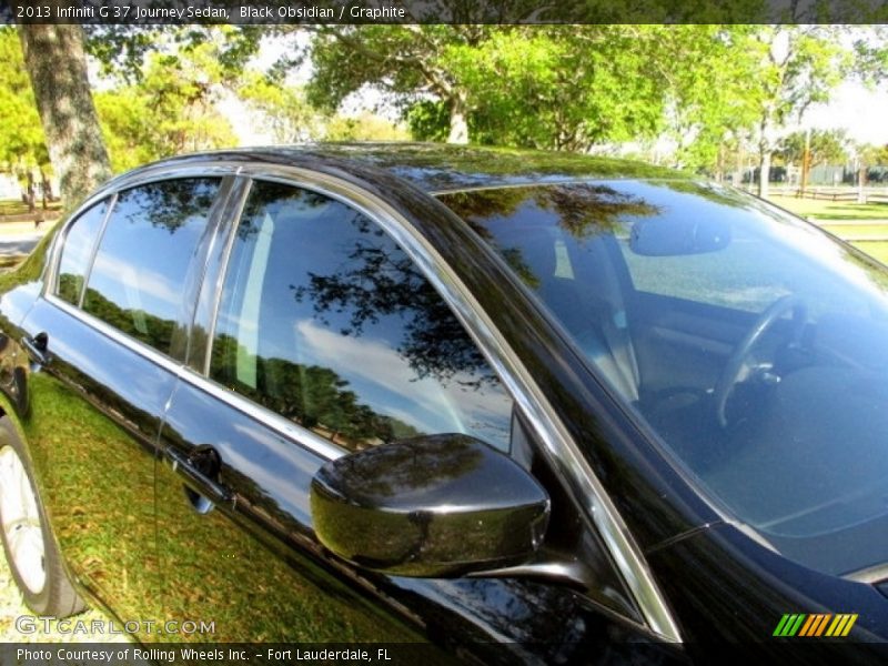 Black Obsidian / Graphite 2013 Infiniti G 37 Journey Sedan
