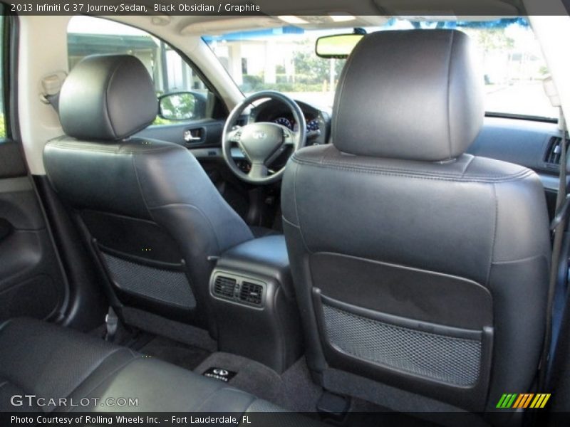 Black Obsidian / Graphite 2013 Infiniti G 37 Journey Sedan