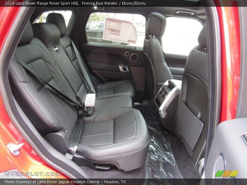 Rear Seat of 2019 Range Rover Sport HSE