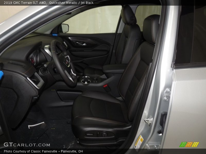 Quicksilver Metallic / Jet Black 2019 GMC Terrain SLT AWD
