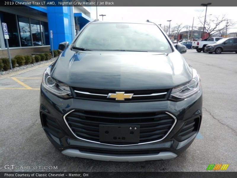 Nightfall Gray Metallic / Jet Black 2019 Chevrolet Trax LT AWD