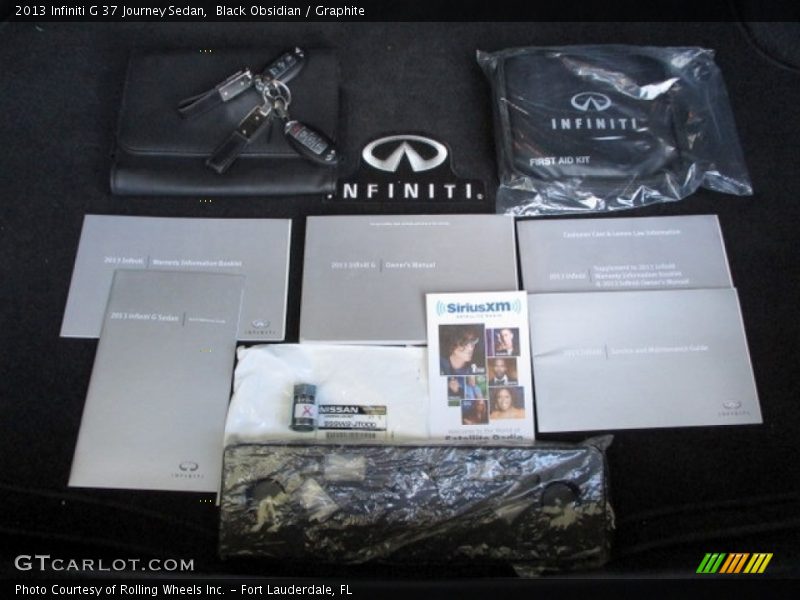 Black Obsidian / Graphite 2013 Infiniti G 37 Journey Sedan