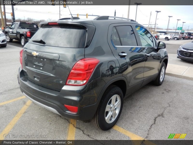Nightfall Gray Metallic / Jet Black 2019 Chevrolet Trax LT AWD