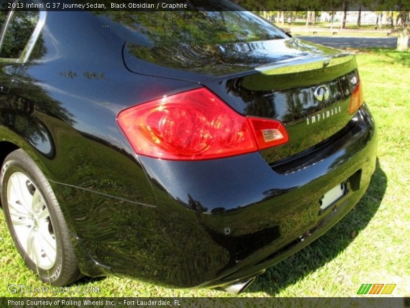 Black Obsidian / Graphite 2013 Infiniti G 37 Journey Sedan