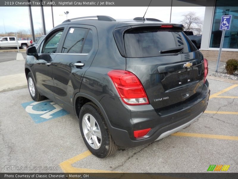 Nightfall Gray Metallic / Jet Black 2019 Chevrolet Trax LT AWD