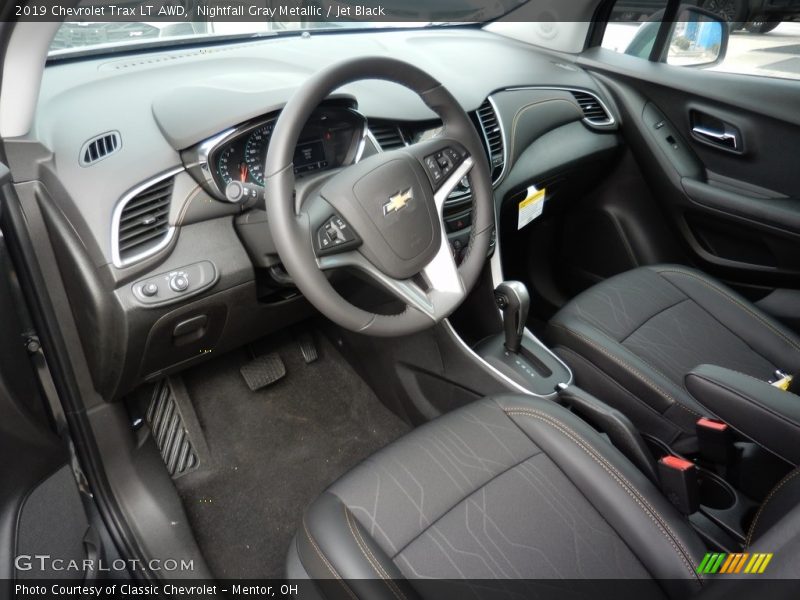 Nightfall Gray Metallic / Jet Black 2019 Chevrolet Trax LT AWD