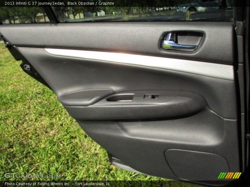 Black Obsidian / Graphite 2013 Infiniti G 37 Journey Sedan