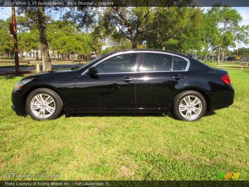 Black Obsidian / Graphite 2013 Infiniti G 37 Journey Sedan