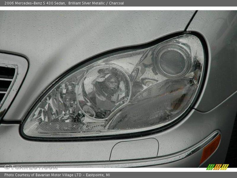 Brilliant Silver Metallic / Charcoal 2006 Mercedes-Benz S 430 Sedan