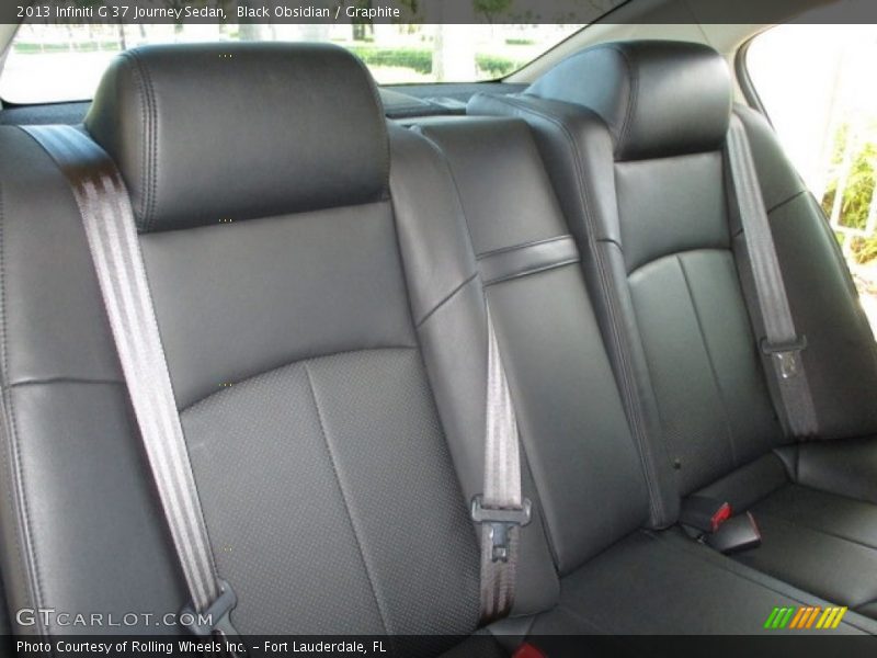 Black Obsidian / Graphite 2013 Infiniti G 37 Journey Sedan