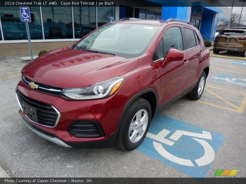 Cajun Red Tintcoat / Jet Black 2019 Chevrolet Trax LT AWD