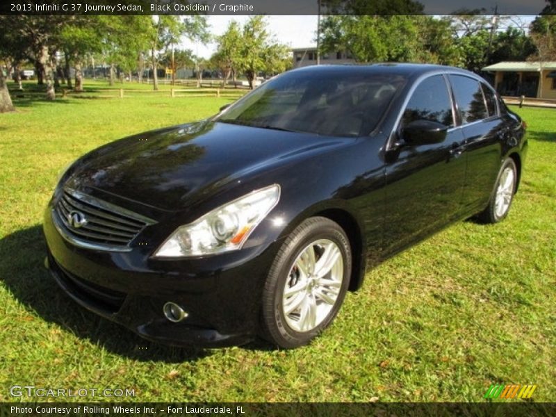 Black Obsidian / Graphite 2013 Infiniti G 37 Journey Sedan