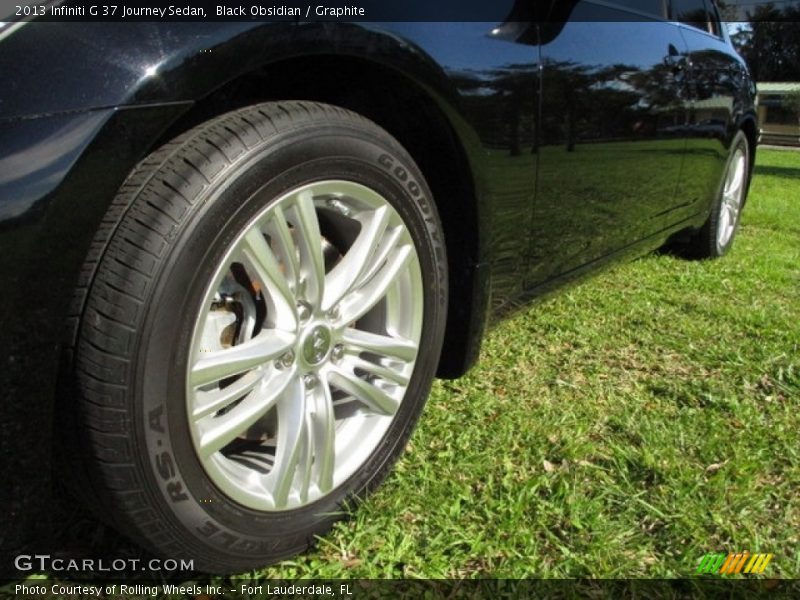 Black Obsidian / Graphite 2013 Infiniti G 37 Journey Sedan