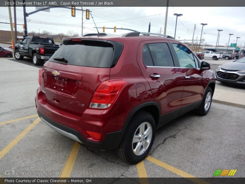 Cajun Red Tintcoat / Jet Black 2019 Chevrolet Trax LT AWD