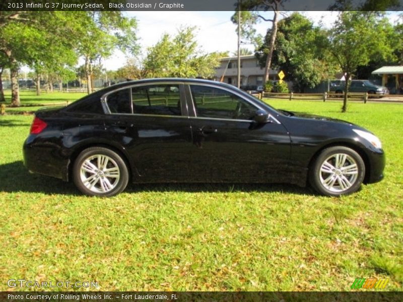 Black Obsidian / Graphite 2013 Infiniti G 37 Journey Sedan