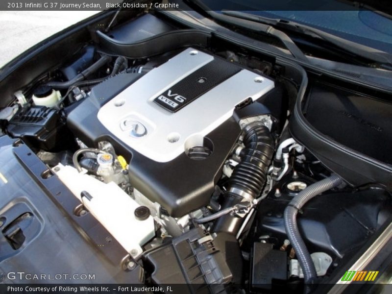Black Obsidian / Graphite 2013 Infiniti G 37 Journey Sedan