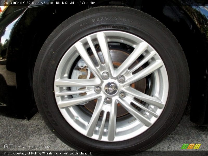 Black Obsidian / Graphite 2013 Infiniti G 37 Journey Sedan