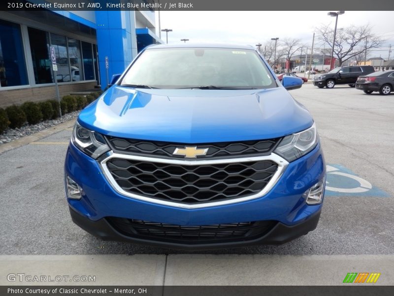 Kinetic Blue Metallic / Jet Black 2019 Chevrolet Equinox LT AWD