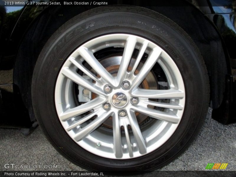Black Obsidian / Graphite 2013 Infiniti G 37 Journey Sedan