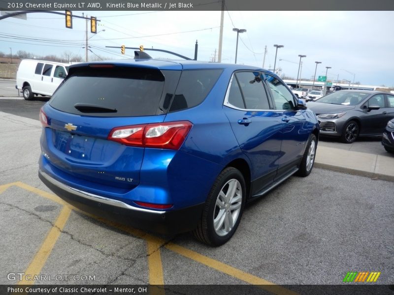 Kinetic Blue Metallic / Jet Black 2019 Chevrolet Equinox LT AWD
