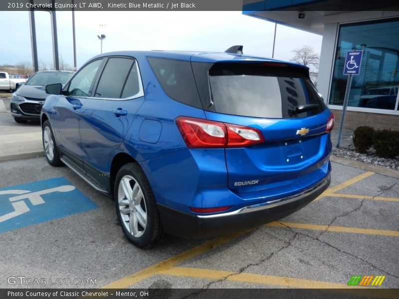 Kinetic Blue Metallic / Jet Black 2019 Chevrolet Equinox LT AWD