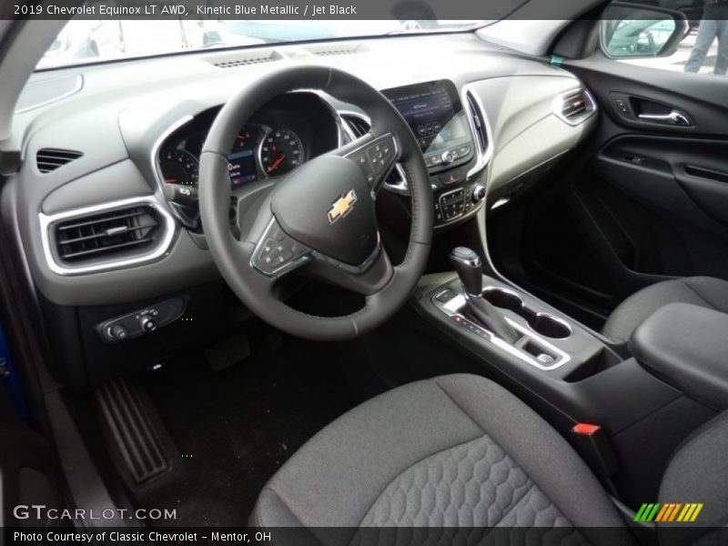 Kinetic Blue Metallic / Jet Black 2019 Chevrolet Equinox LT AWD