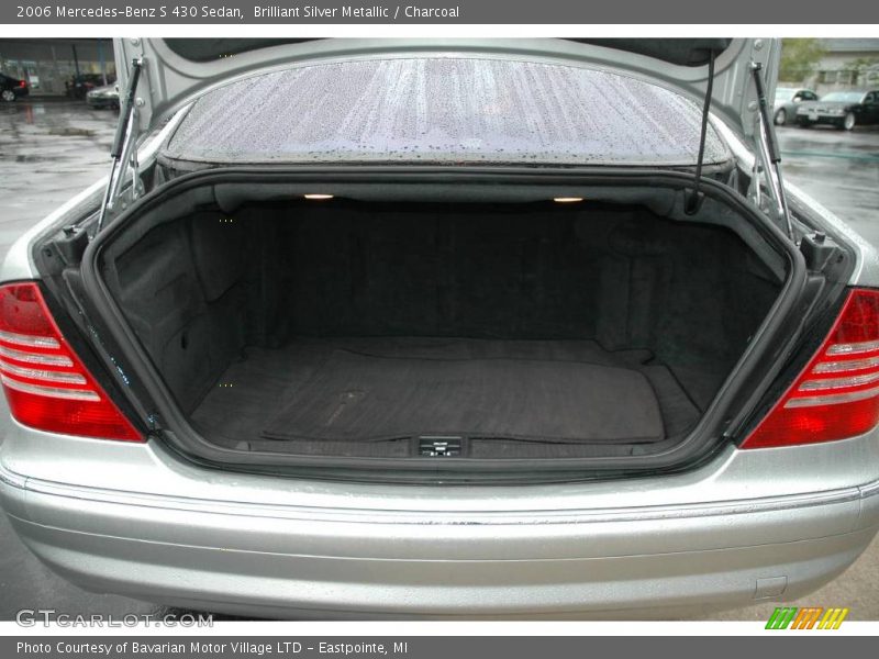 Brilliant Silver Metallic / Charcoal 2006 Mercedes-Benz S 430 Sedan