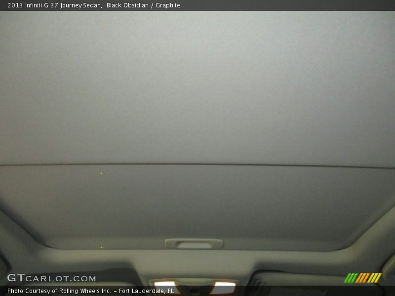 Black Obsidian / Graphite 2013 Infiniti G 37 Journey Sedan