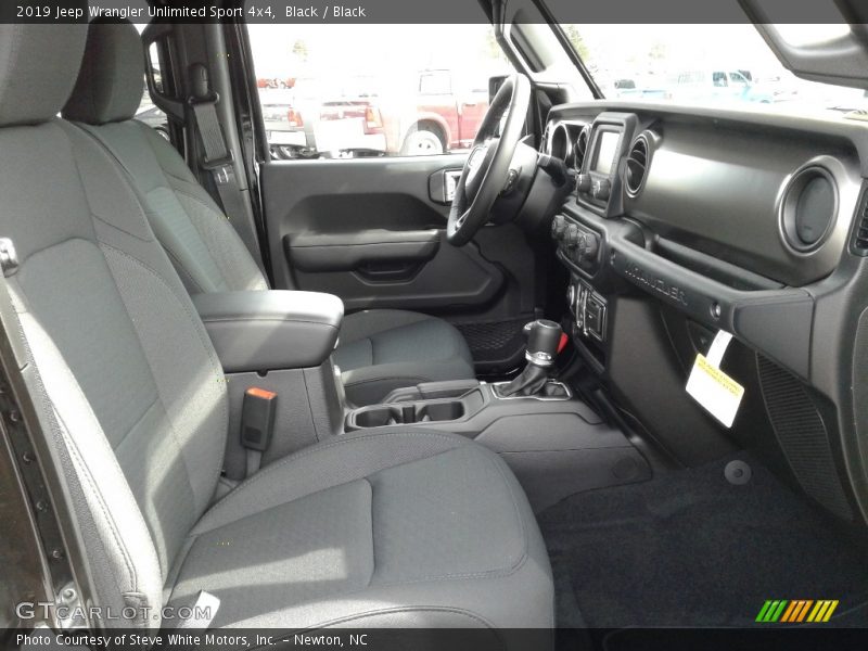 Black / Black 2019 Jeep Wrangler Unlimited Sport 4x4
