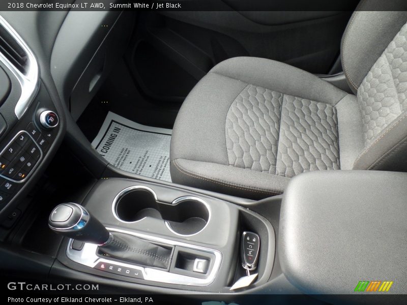 Summit White / Jet Black 2018 Chevrolet Equinox LT AWD