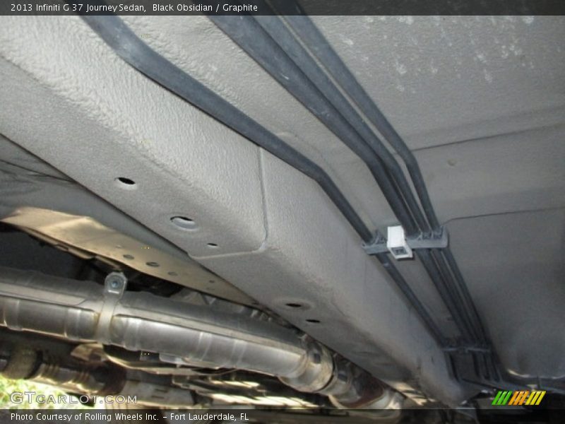 Black Obsidian / Graphite 2013 Infiniti G 37 Journey Sedan