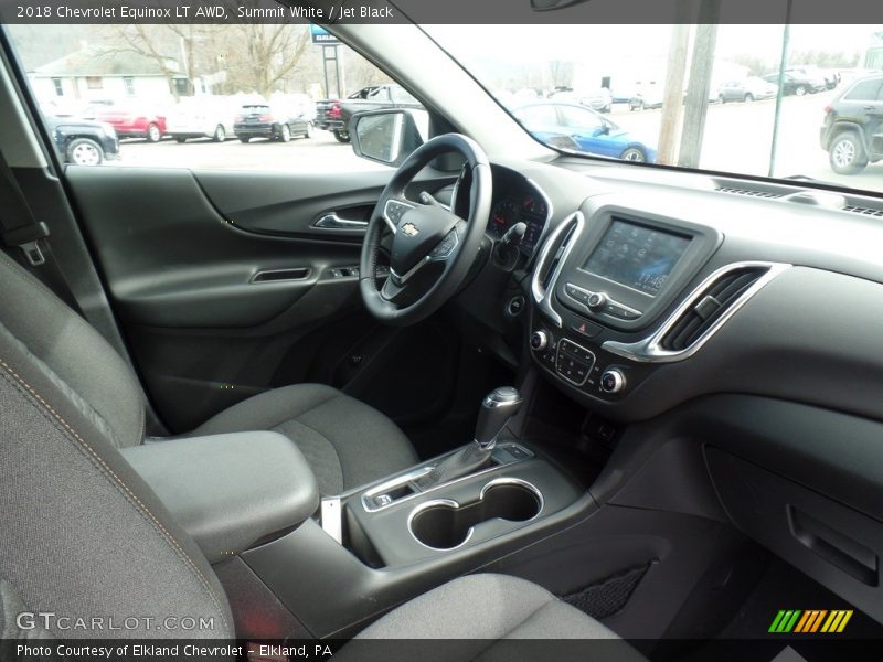 Summit White / Jet Black 2018 Chevrolet Equinox LT AWD
