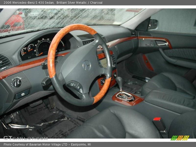 Brilliant Silver Metallic / Charcoal 2006 Mercedes-Benz S 430 Sedan