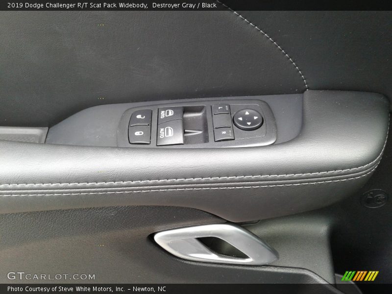 Destroyer Gray / Black 2019 Dodge Challenger R/T Scat Pack Widebody