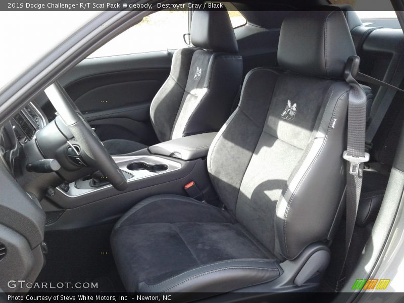 Destroyer Gray / Black 2019 Dodge Challenger R/T Scat Pack Widebody
