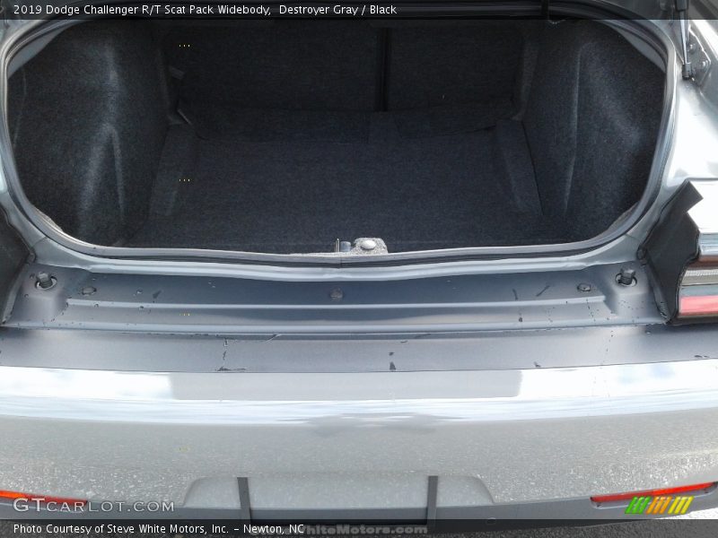 Destroyer Gray / Black 2019 Dodge Challenger R/T Scat Pack Widebody