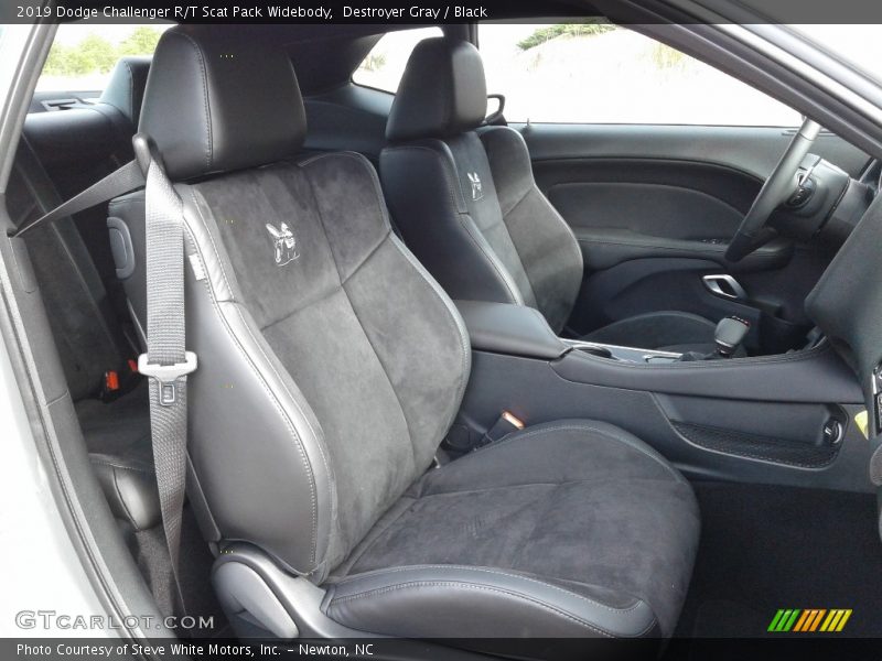 Destroyer Gray / Black 2019 Dodge Challenger R/T Scat Pack Widebody