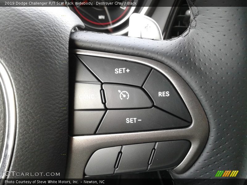 Destroyer Gray / Black 2019 Dodge Challenger R/T Scat Pack Widebody