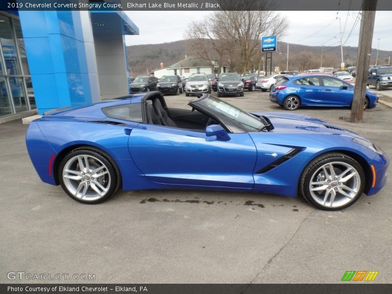  2019 Corvette Stingray Coupe Elkhart Lake Blue Metallic